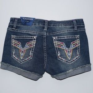 NWT VIGOSS The Jaggers Shorts Girl's size 12